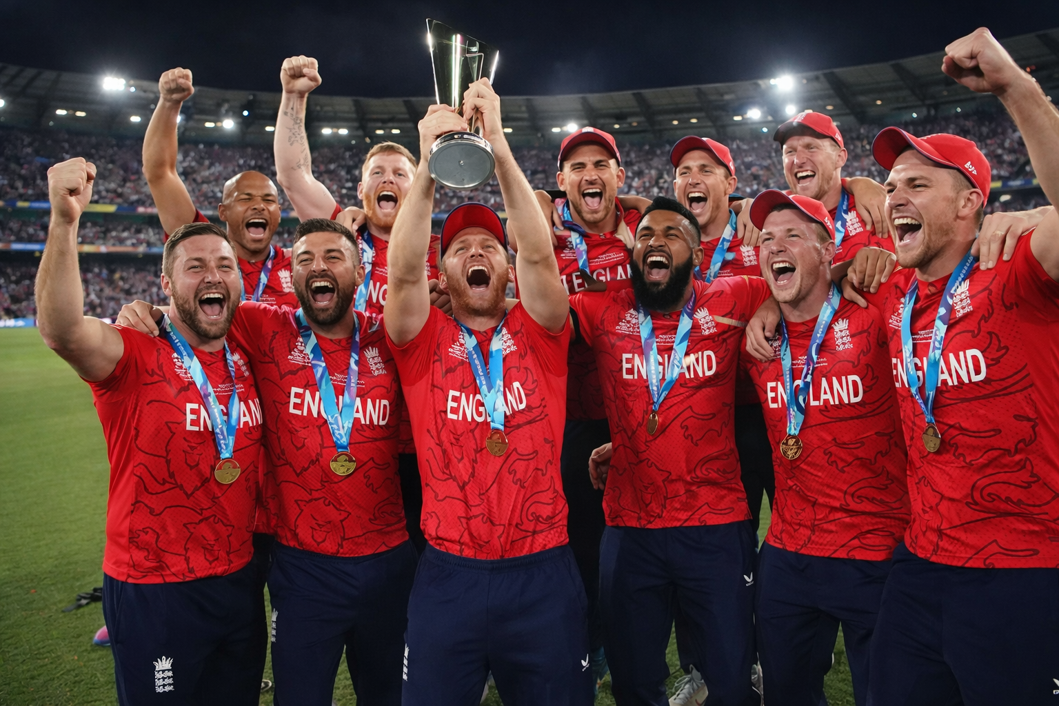 england winning moment