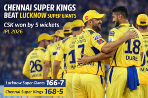 lucknow super giants vs chennai super kings timeline