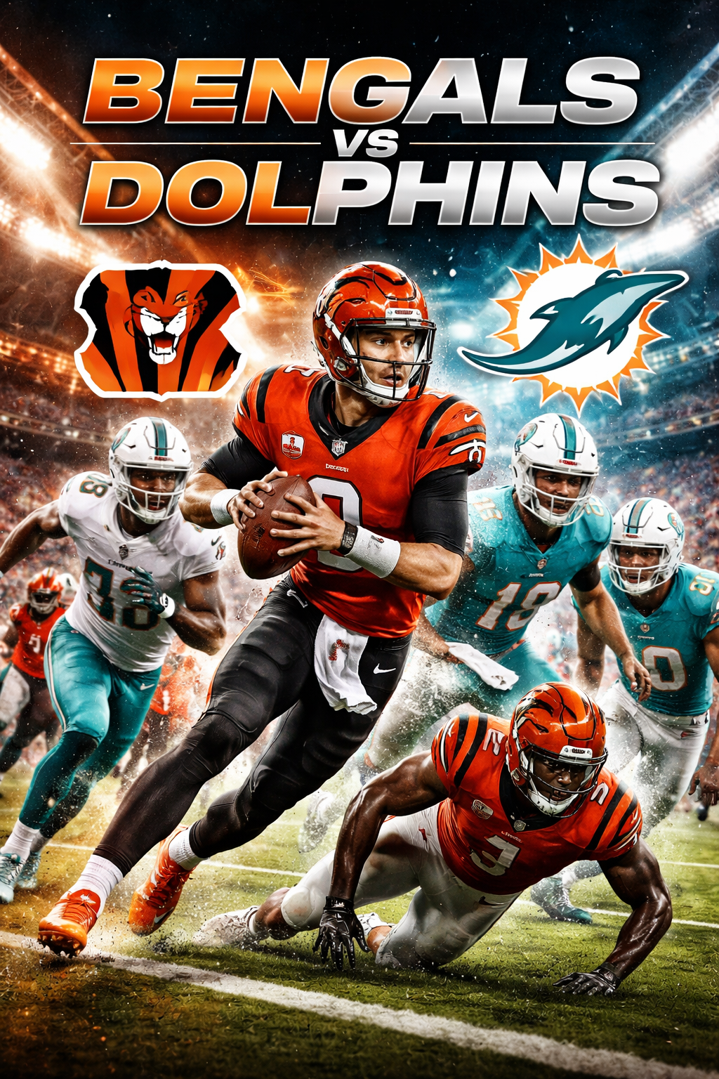 Bengals Vs Miami Dolphins Match Player Stats