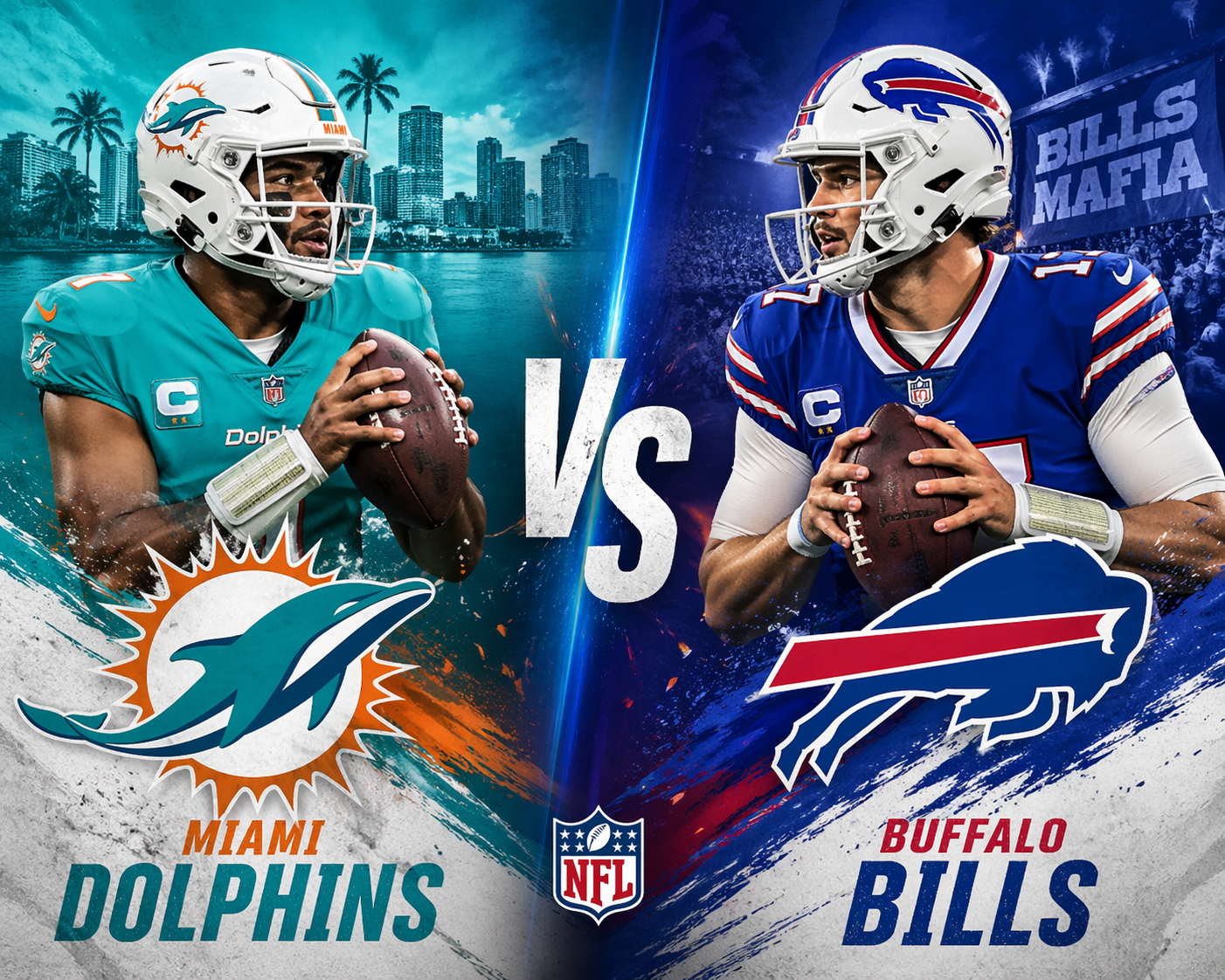 Miami Dolphins Vs Buffalo Bills Match Player Stats