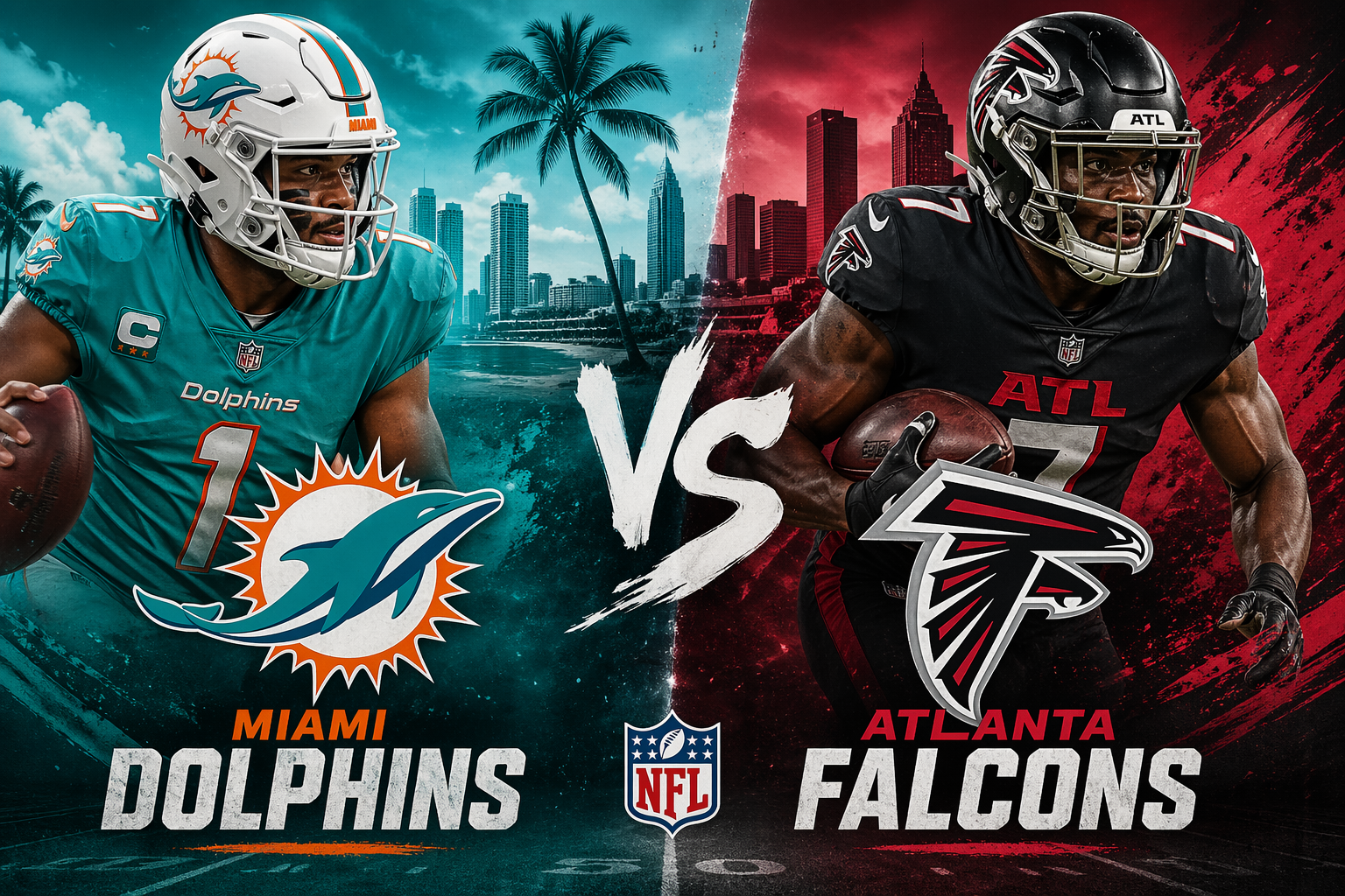 In this article we are discussing about the last 10 Miami Dolphins Vs Atlanta Falcons Match Player Stats