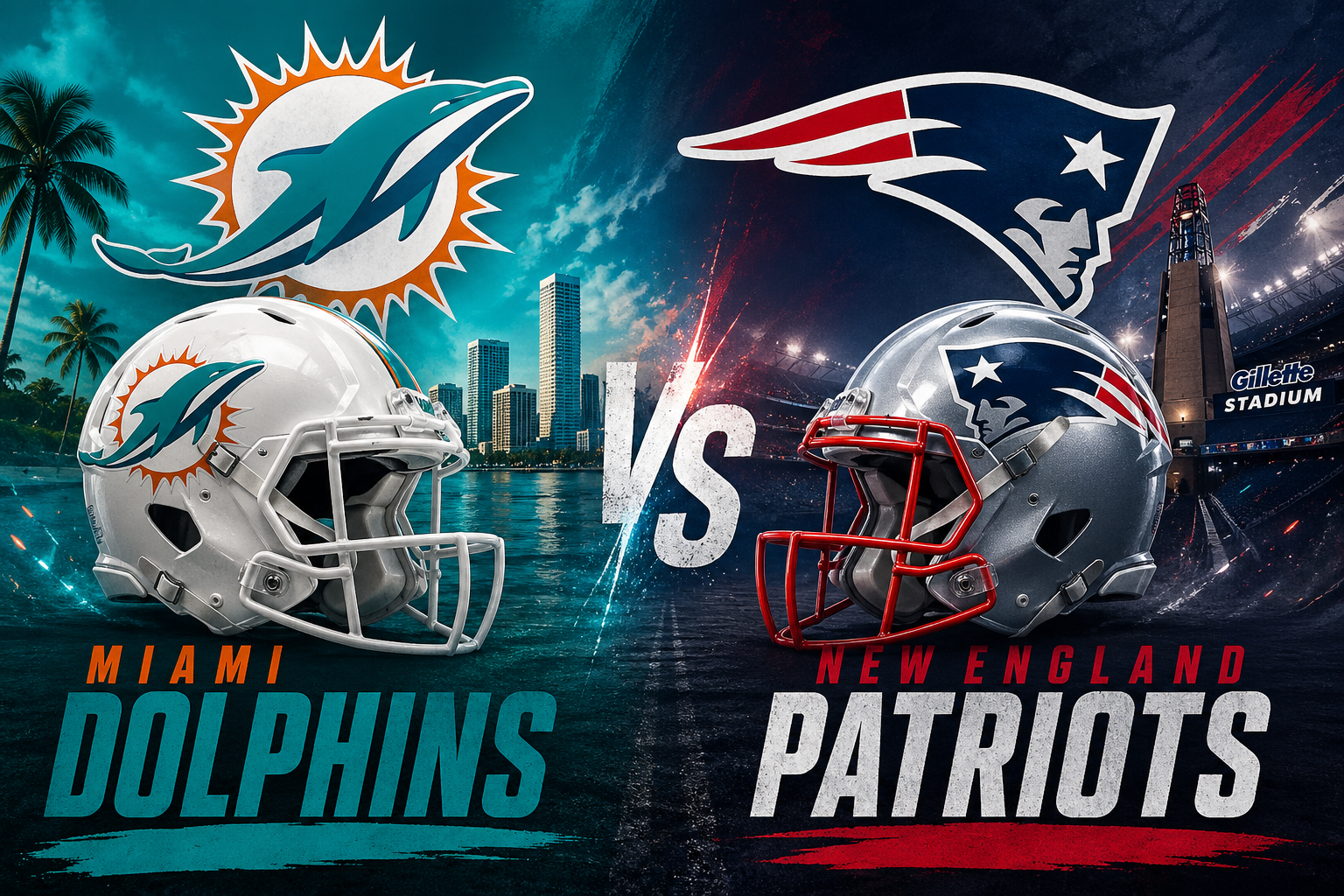 Miami Dolphins Vs New England Patriots Match Player Stats