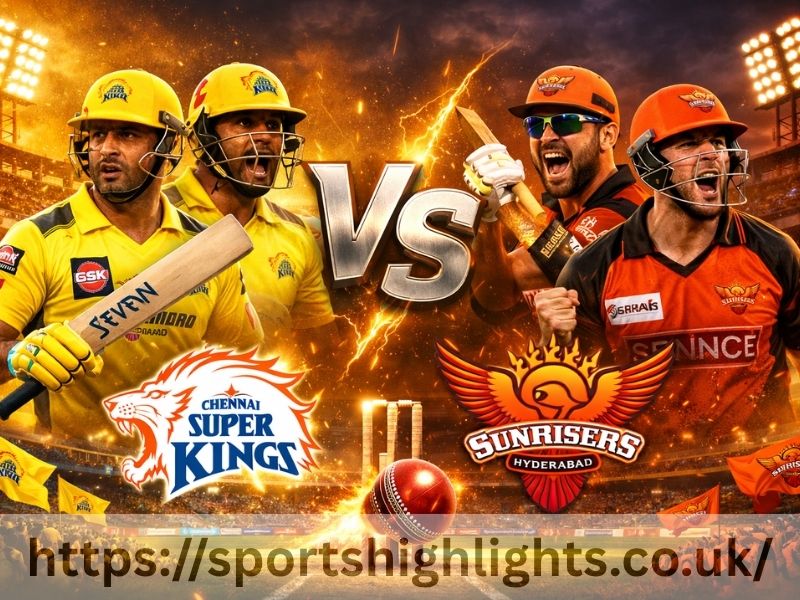 Chennai Super Kings Vs Sunrisers Hyderabad Timeline