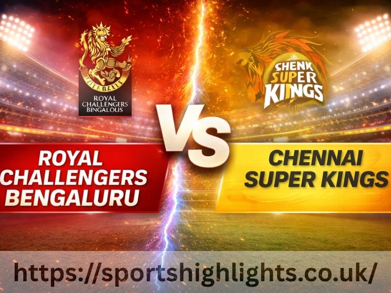 Royal Challengers Bengaluru Vs Chennai Super Kings Standings