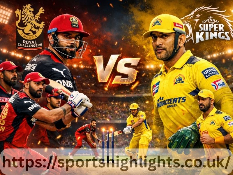 Royal Challengers Bengaluru vs Chennai Super Kings