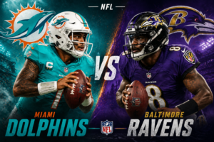 Miami Dolphins Vs Baltimore Ravens Match Player Stats